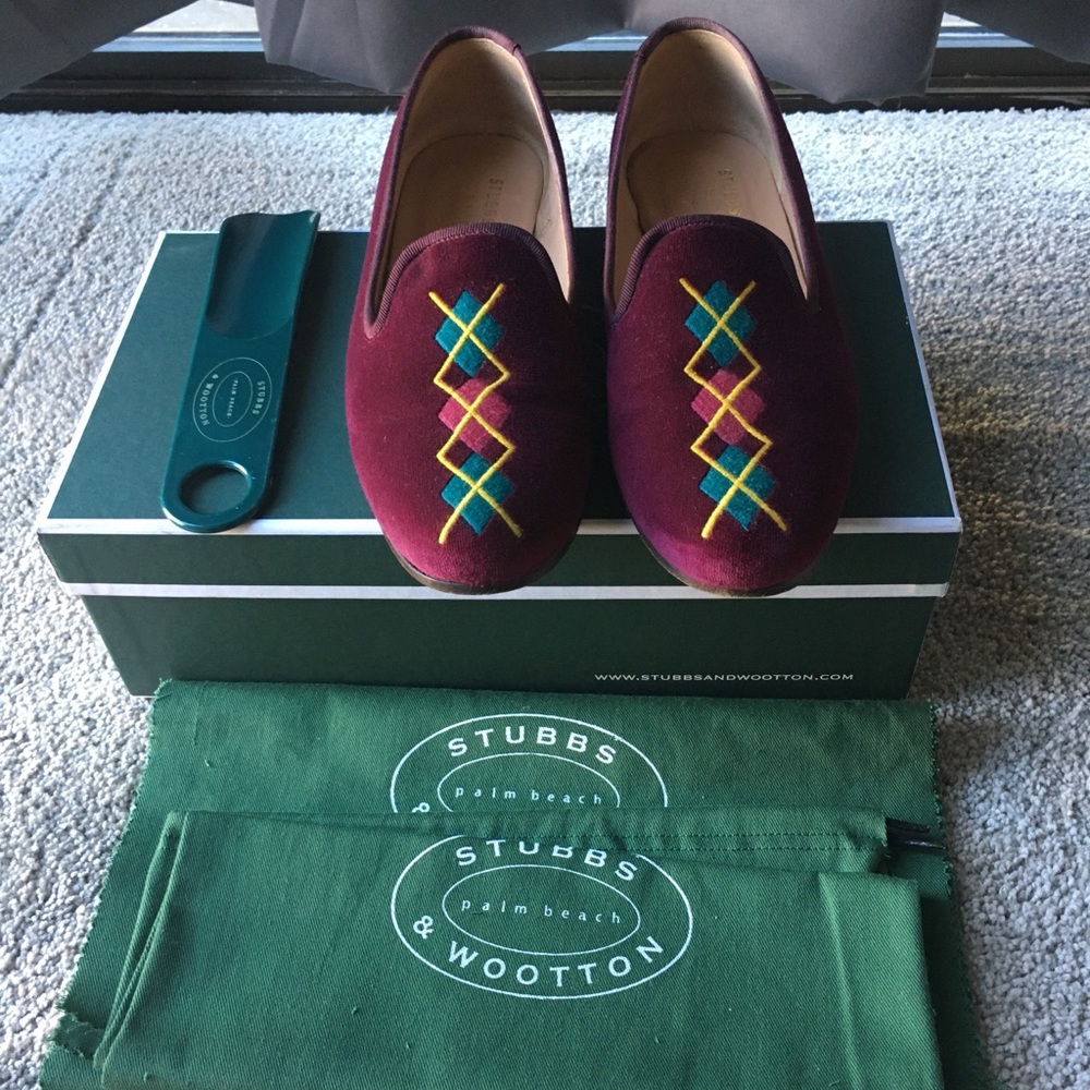 Stubbs & Wootton Glasgow Burgundy